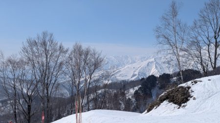 栂池高原スキー場へ